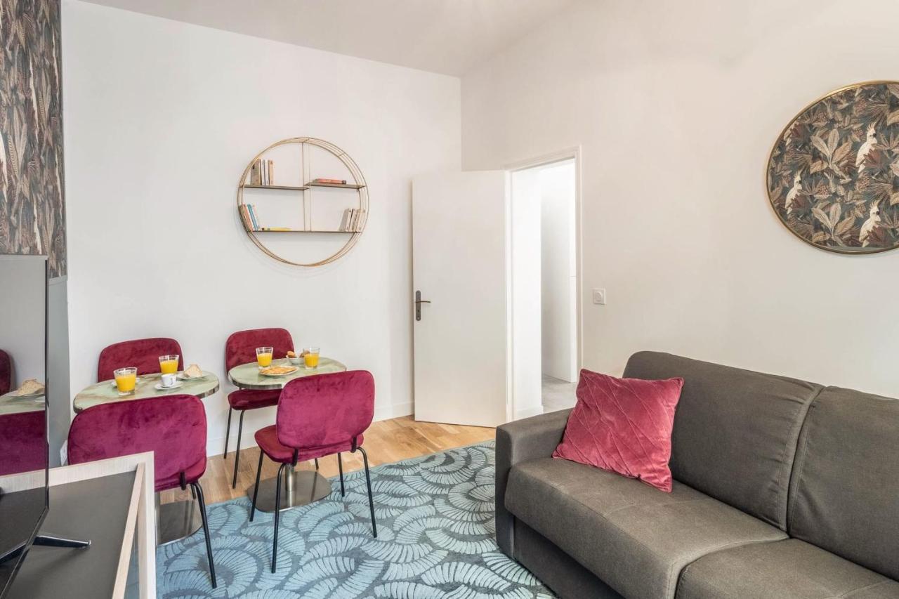 Appartement Modern - 1br-4p - Parc De Belleville Parijs