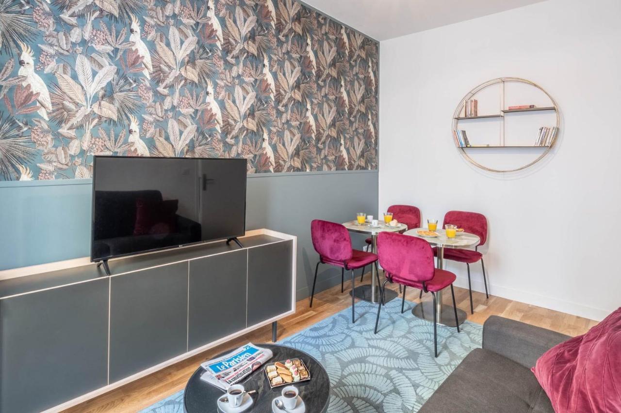 Modern - 1br-4p - Parc De Belleville Parijs